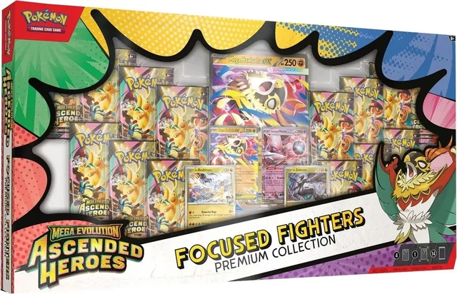 Pokémon TCG: Mega Evolution Ascended Heroes Focused Fighters Premium Collection